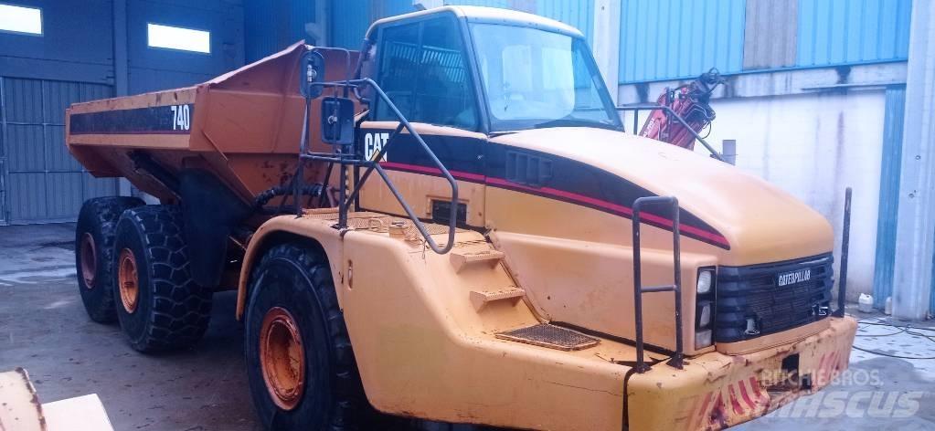 CAT 740 Caminhões articulados
