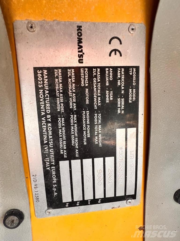 Komatsu WB 97 R-2 Retroescavadeiras