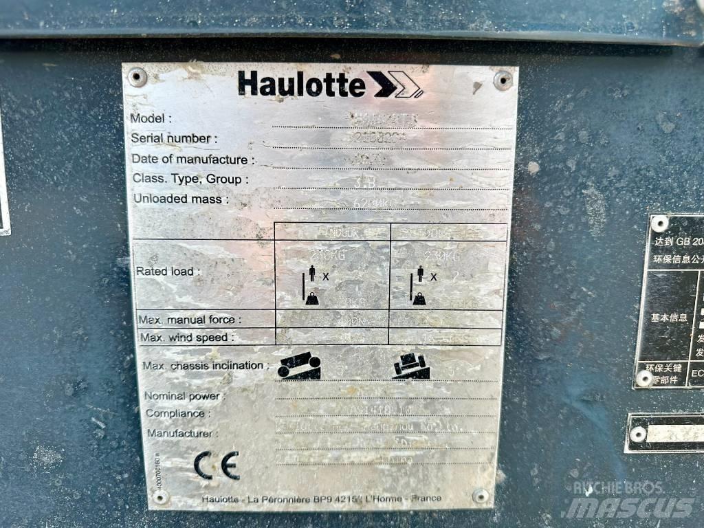 Haulotte HA16RTJ Elevadores braços articulados