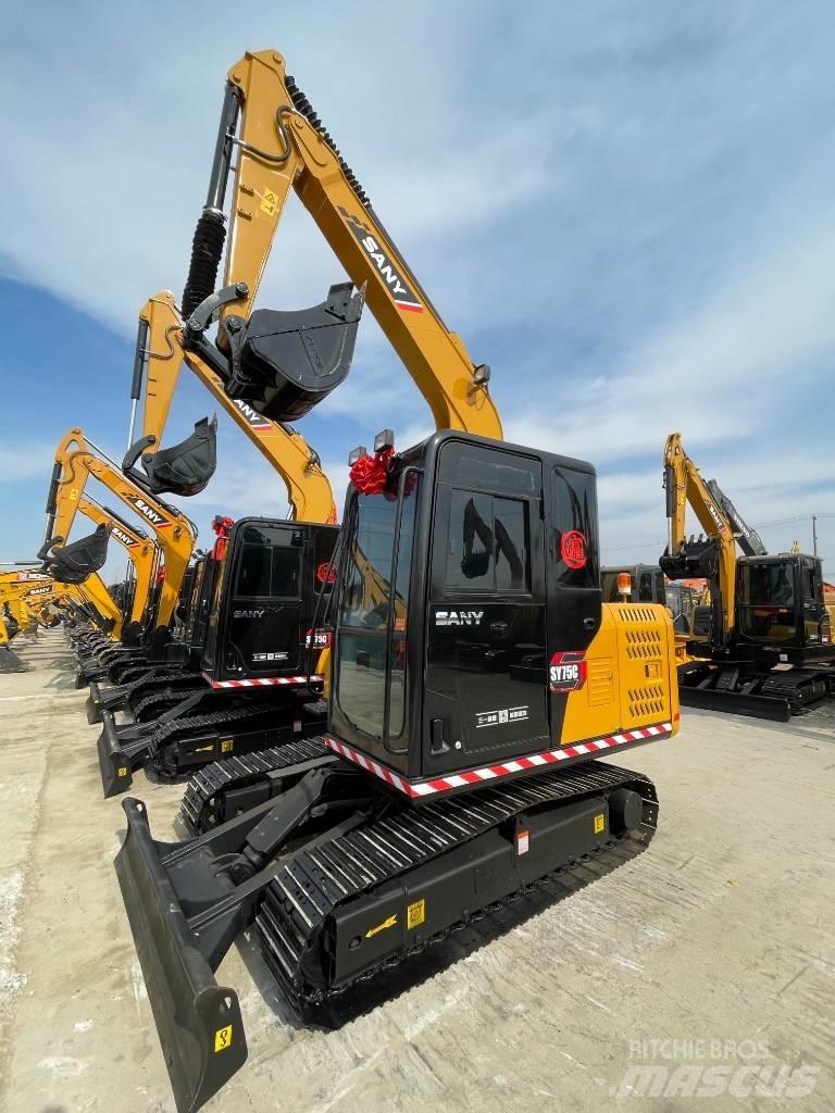Sany SY 75 Escavadoras Midi 7t - 12t