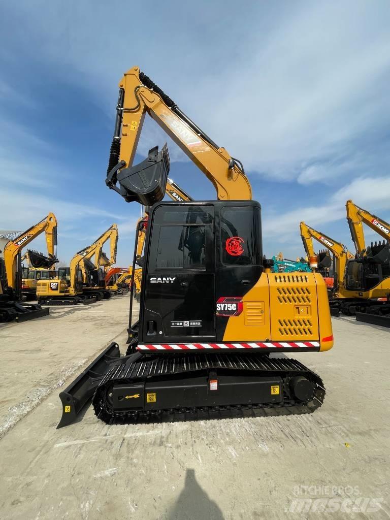 Sany SY 75 Escavadoras Midi 7t - 12t