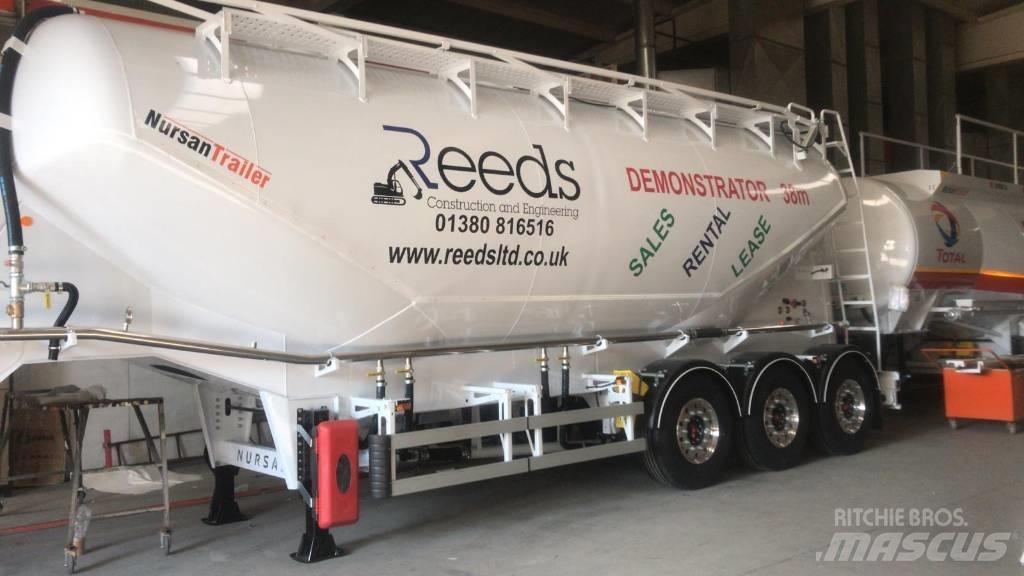 Nursan dry tanker Semi Reboques Cisterna