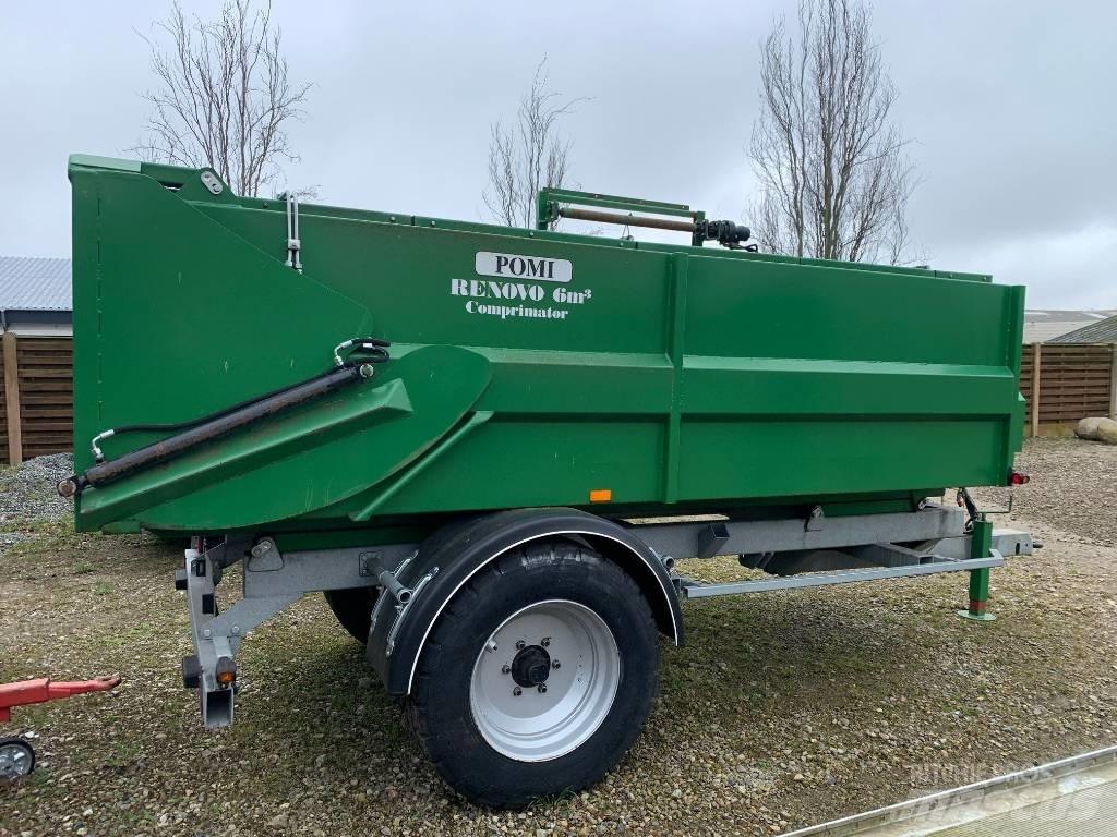 Pomi Renovo 6 m3 Compressores de lixo