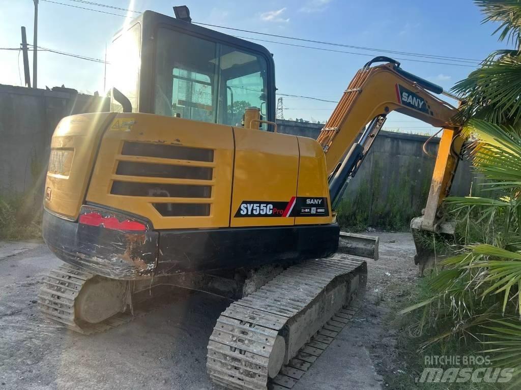 Sany sy55cpro Escavadeiras de esteiras
