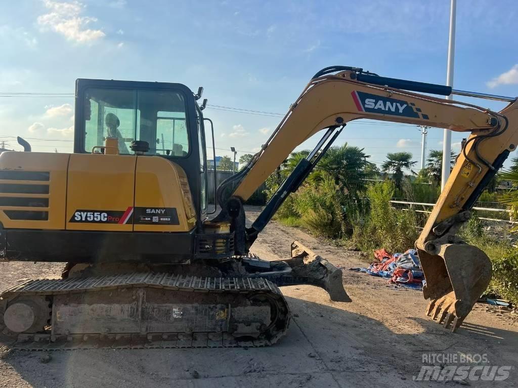 Sany sy55cpro Escavadeiras de esteiras