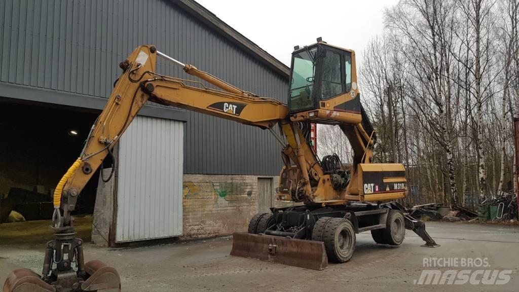 CAT M 318 Manipuladores de lixo / indústia