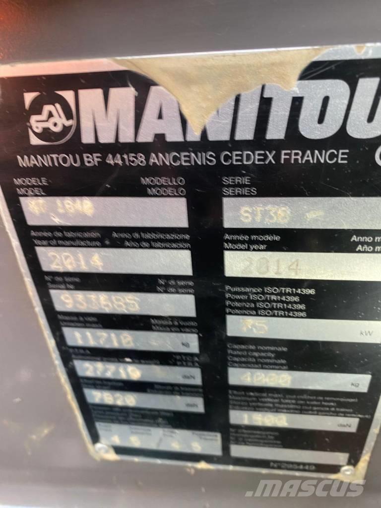 Manitou MT 1840 Manipulador telescópico