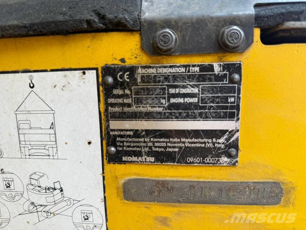 Komatsu PC 138 US-11 Escavadeiras de esteiras