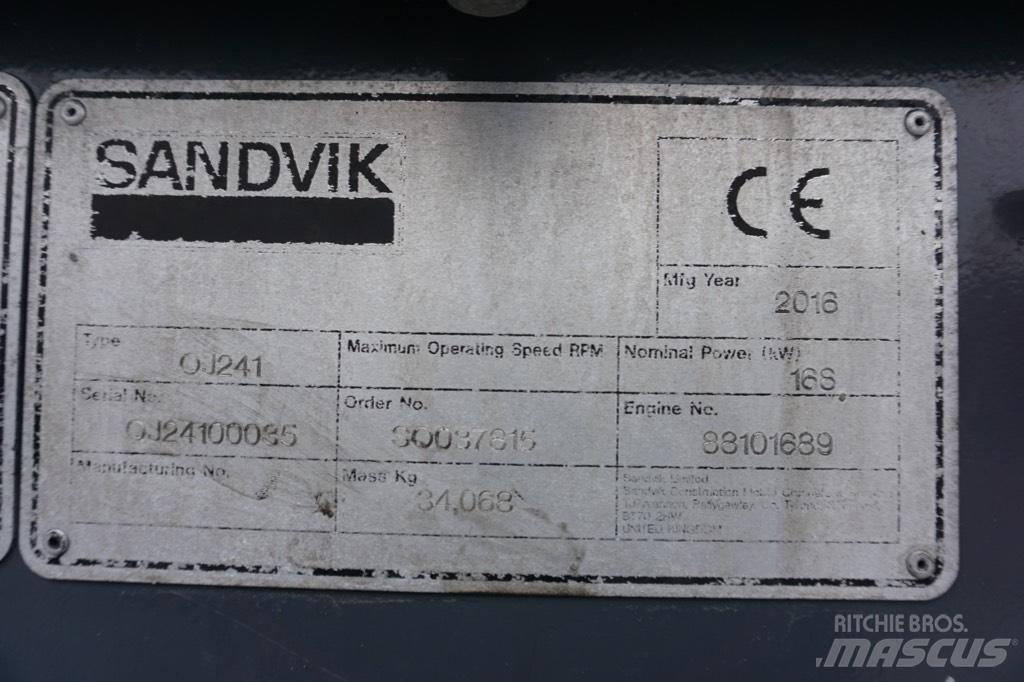 Sandvik QJ 241 Britadores móveis