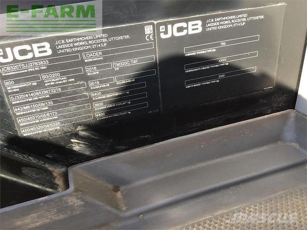 JCB tm320 Telescópicas para Agricultura