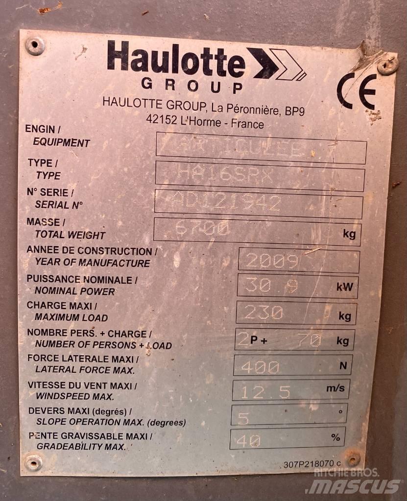 Haulotte HA 16 SPX Elevadores braços articulados