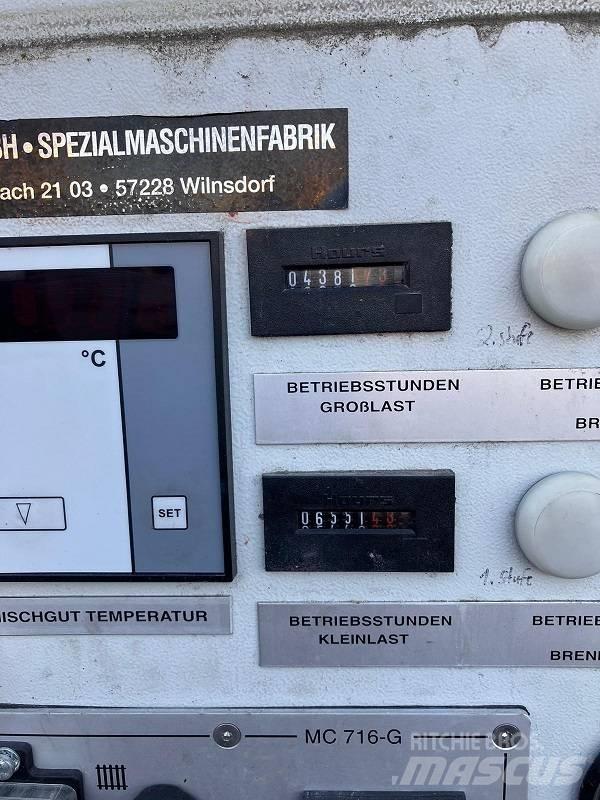 Kolberg RGTK6000Ö Aquecedores de asfalto