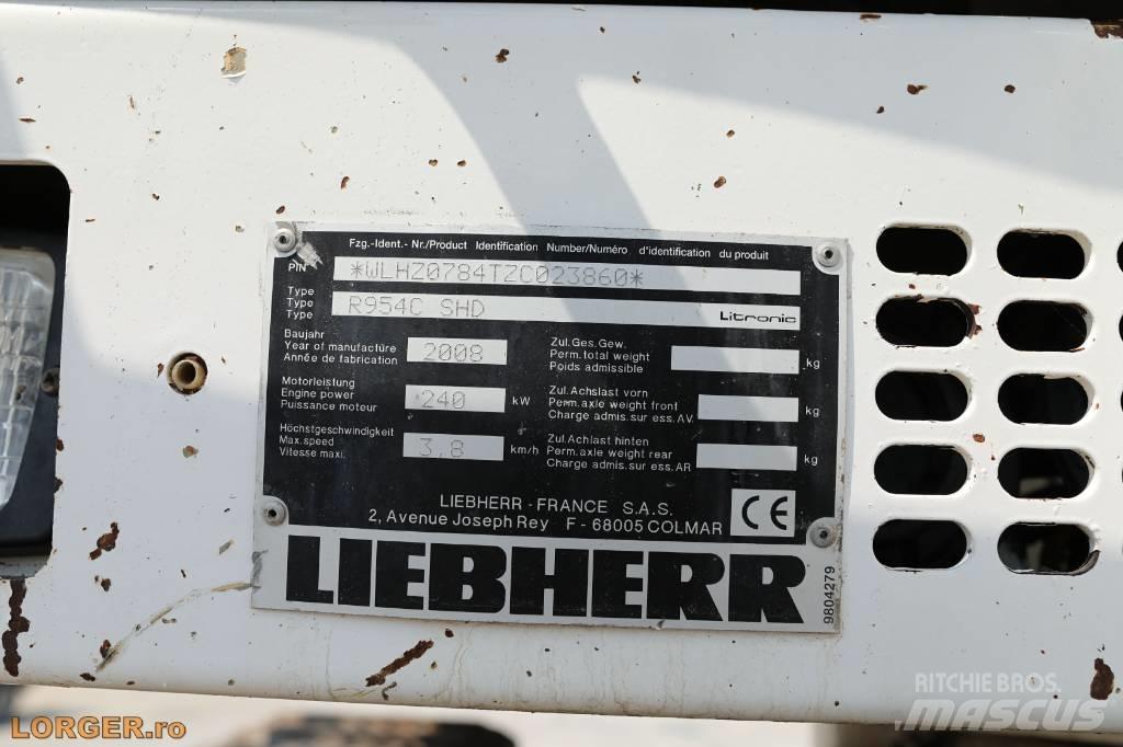 Liebherr R954 C SHD Escavadeiras de esteiras