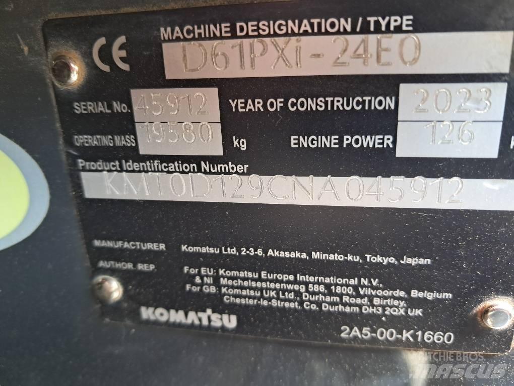 Komatsu D61PXI-24E0 Dozers - Tratores rastos