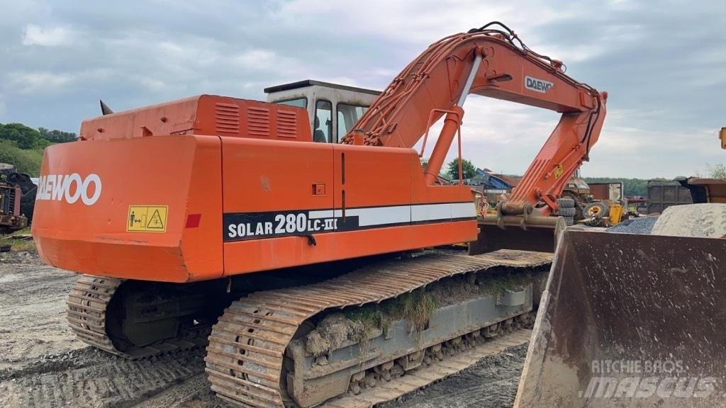 Daewoo Solar 280 III Escavadeiras de esteiras