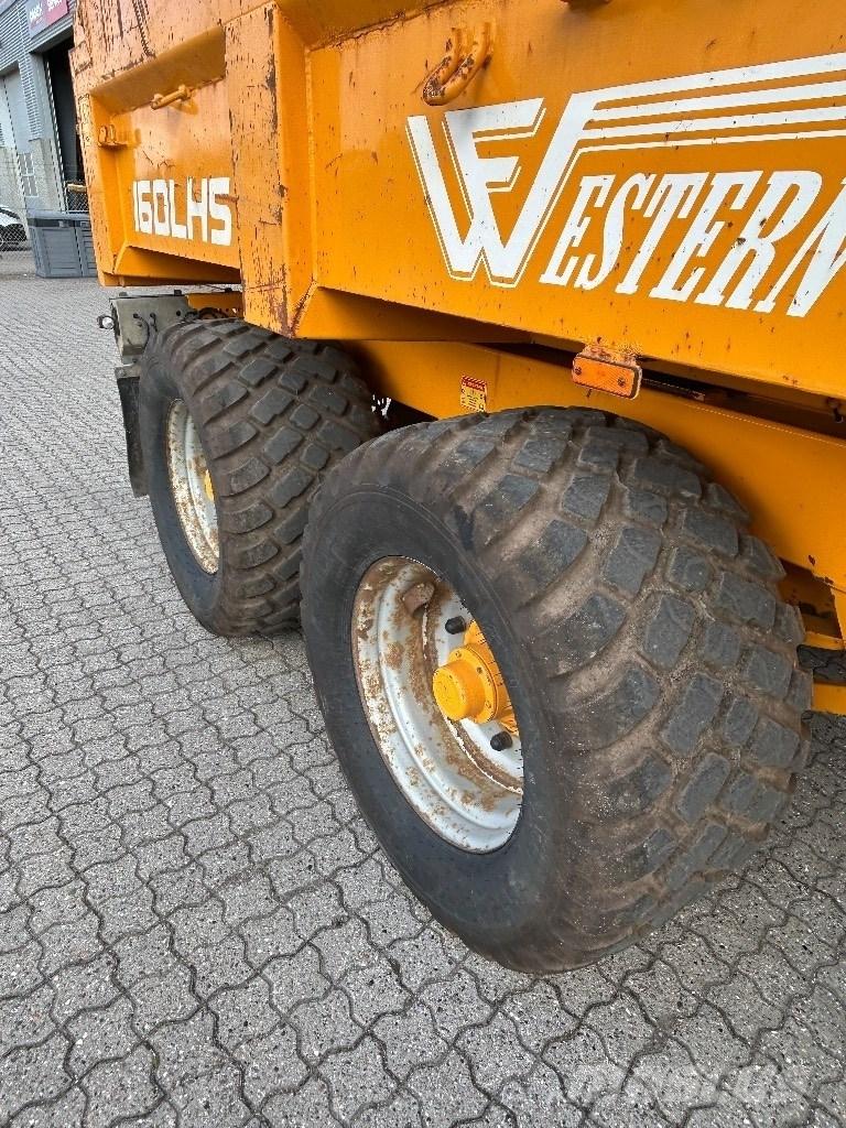 Western 160LHS Reboques Agrícolas basculantes