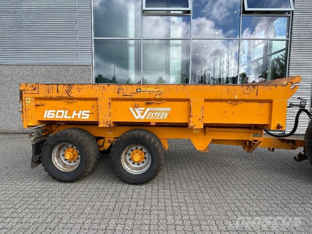 Western 160LHS Reboques Agrícolas basculantes