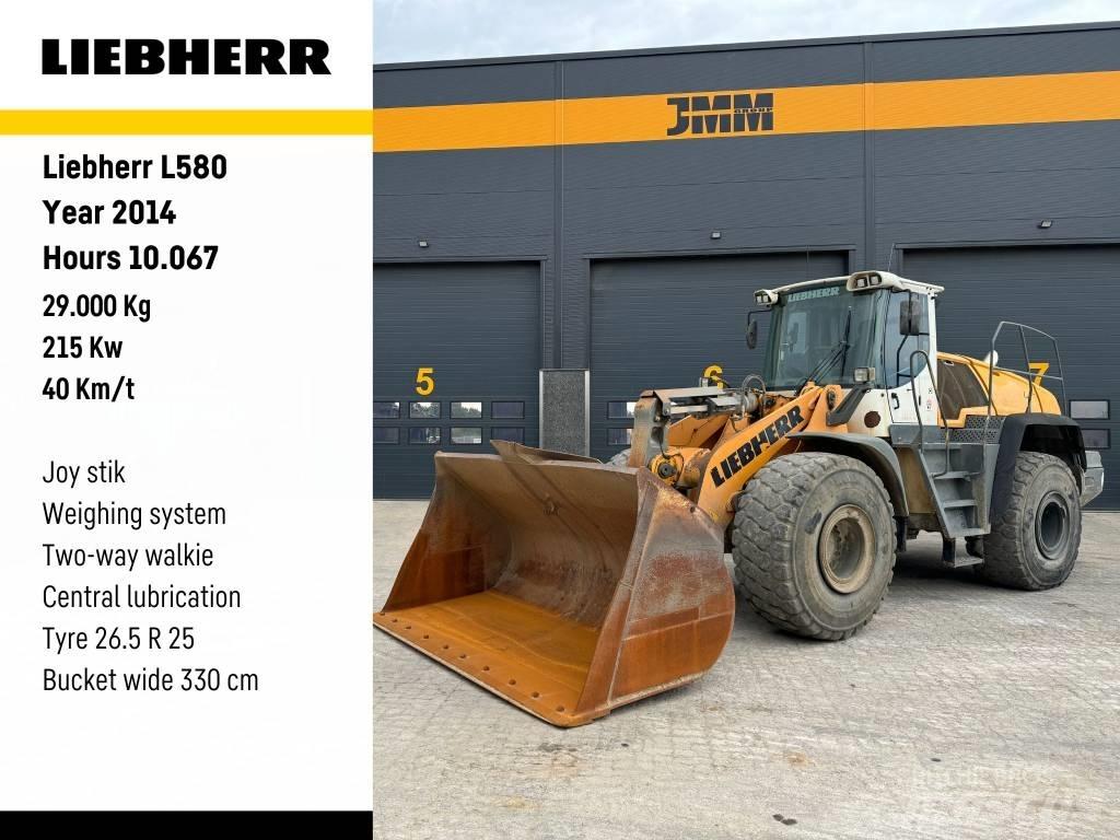 Liebherr L580 Carregadeiras de rodas