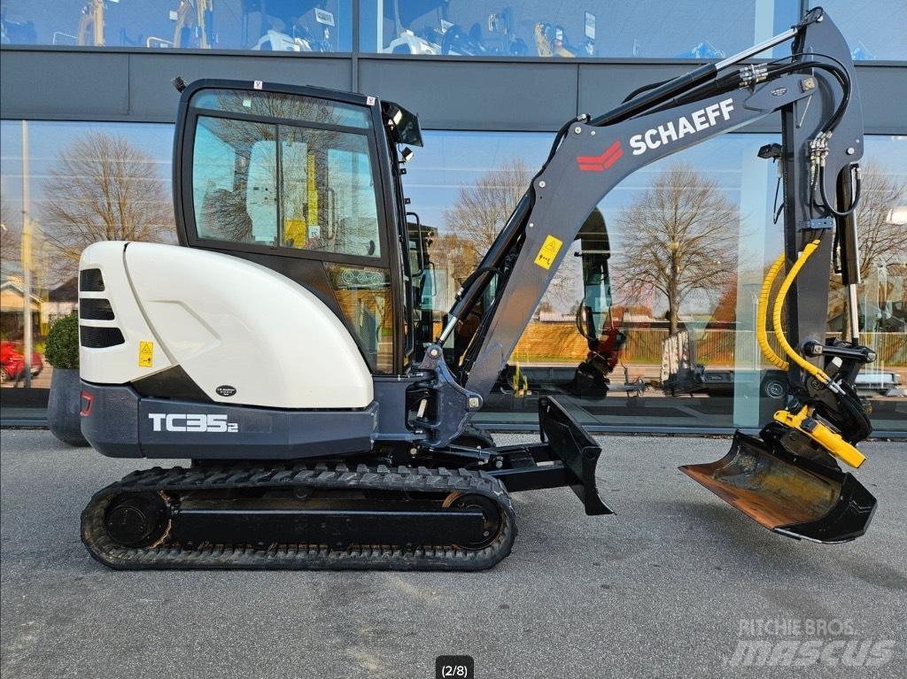 Terex tc35-2 Miniescavadeiras
