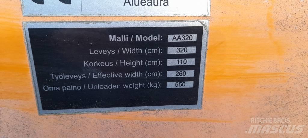 Rote Alueaura AA320 Lâminas de neve e arados