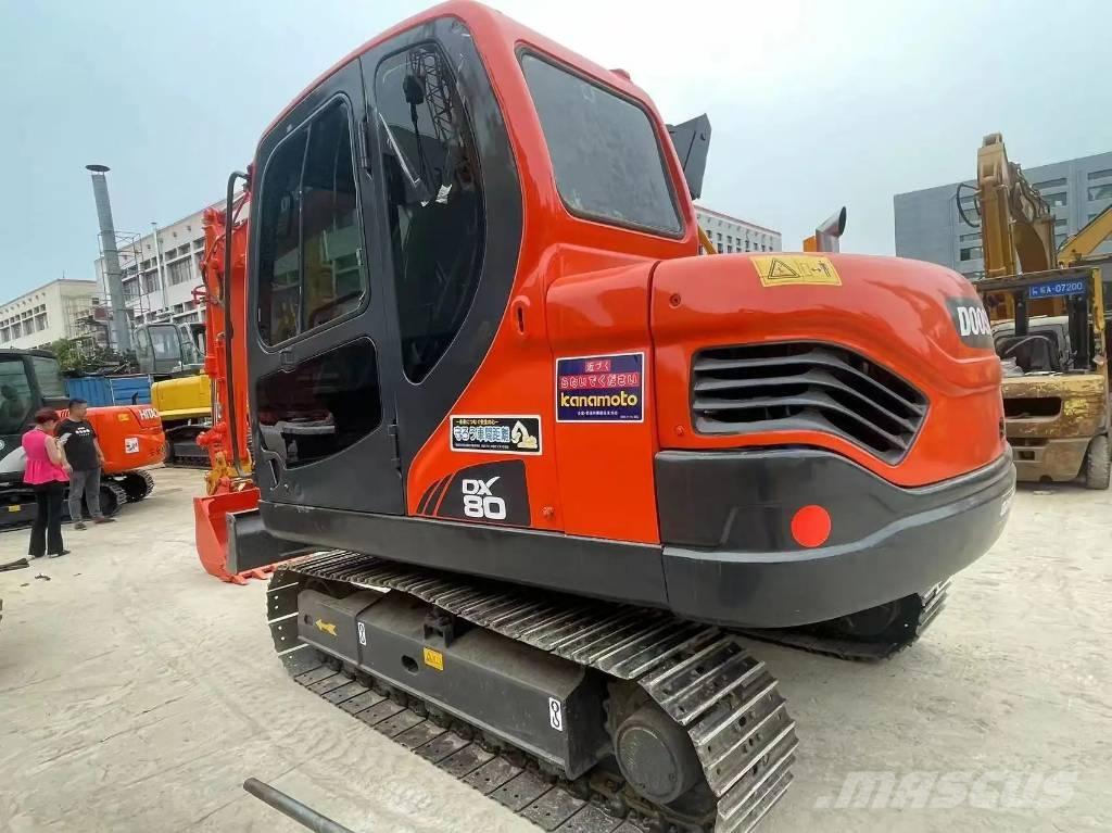 Doosan DX80 Escavadoras Midi 7t - 12t