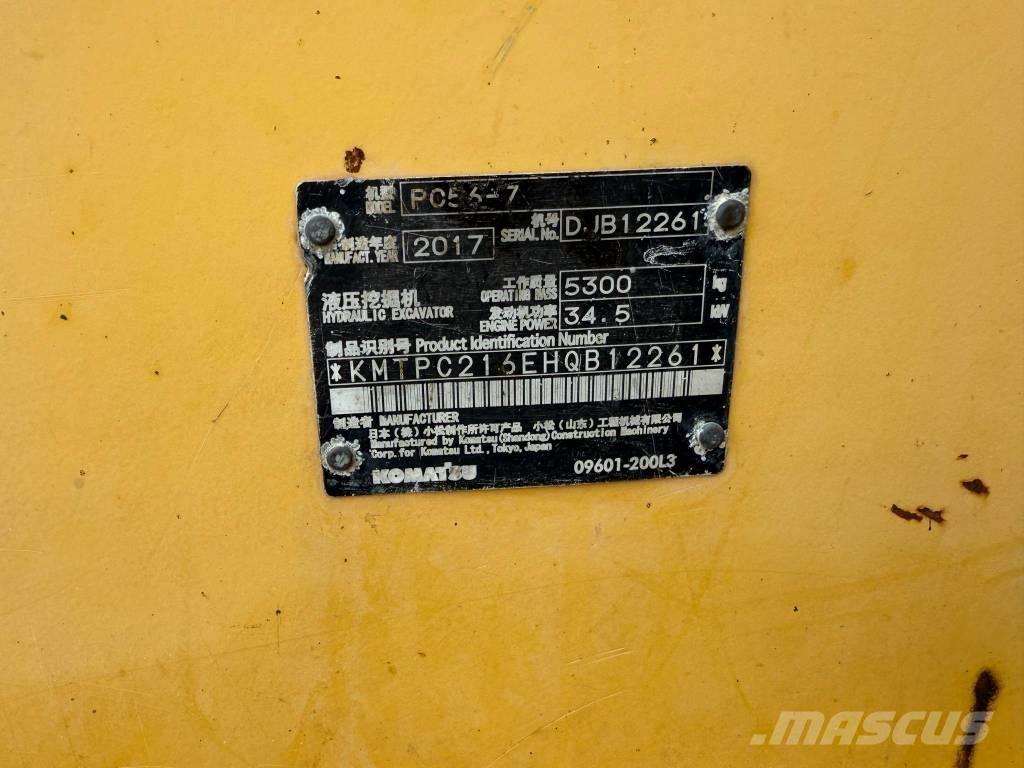 Komatsu PC 56-7 Miniescavadeiras