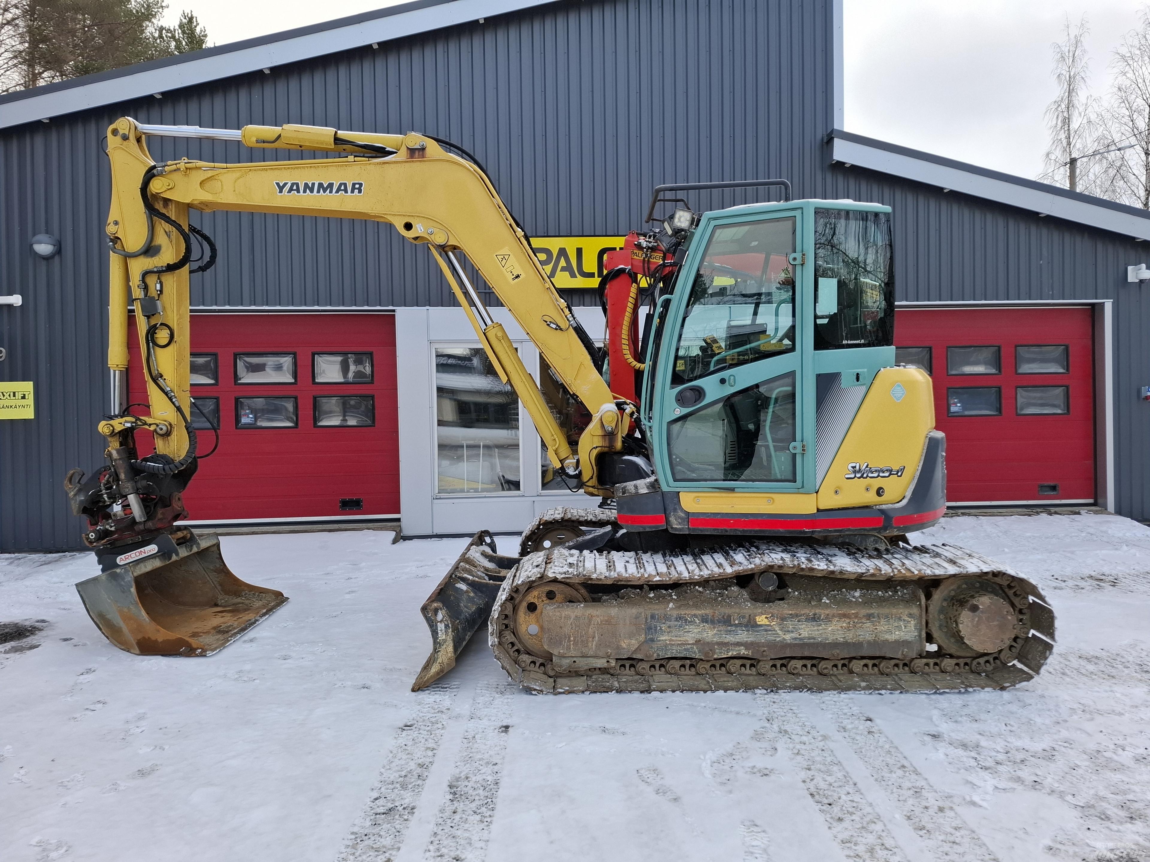 Yanmar SV100-1A Escavadoras Midi 7t - 12t