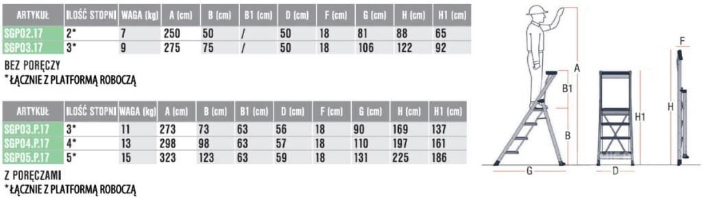 Faraone SGP04.P.17 Plataformas armazém