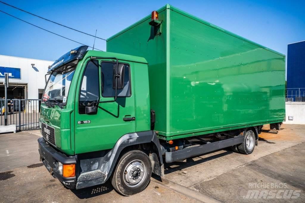 MAN 8.163 BB Caminhões de caixa fechada
