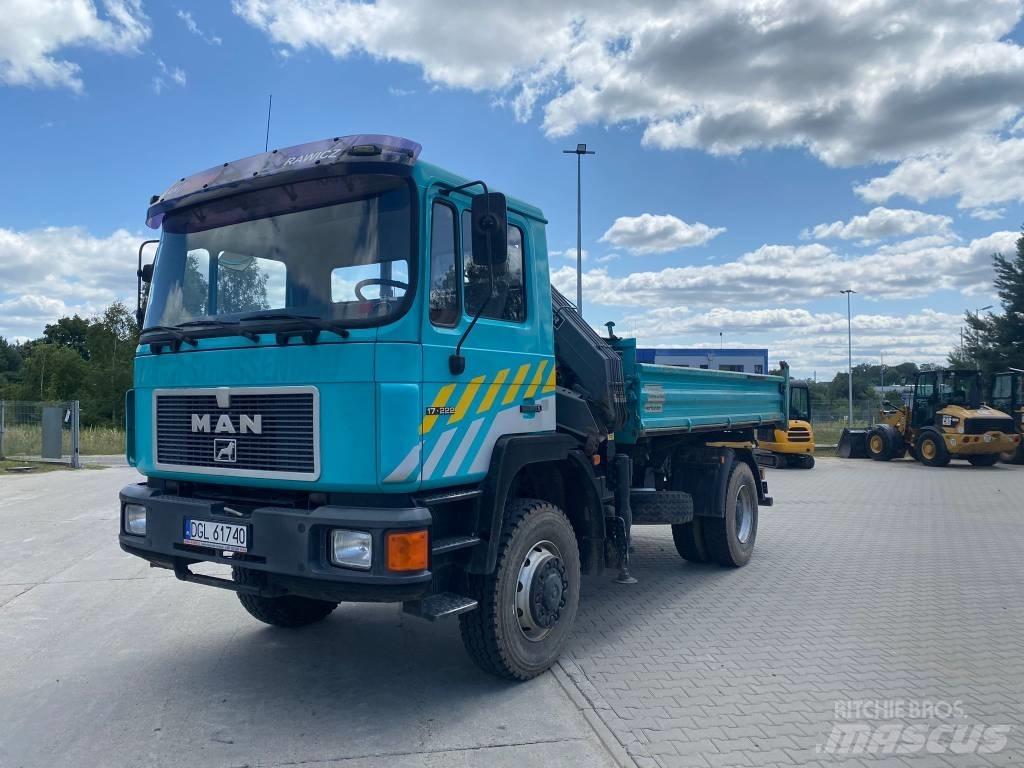 MAN 17.222 Camiões basculantes