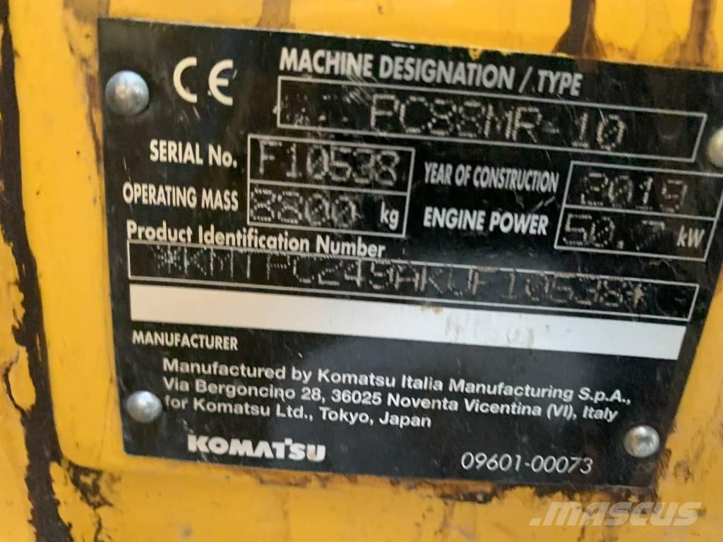 Komatsu PC 88 MR-10 Escavadeiras de esteiras