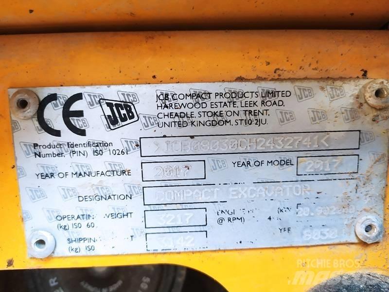 JCB 8030 ZTS Miniescavadeiras
