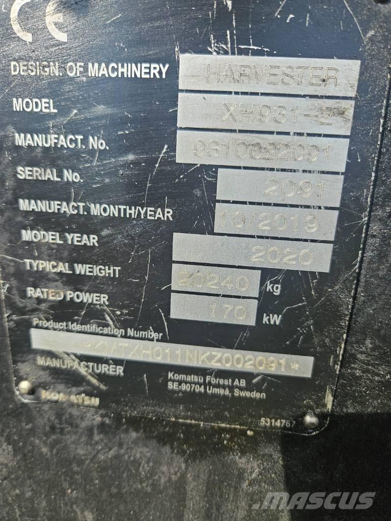 Komatsu C 144 Processadores florestais