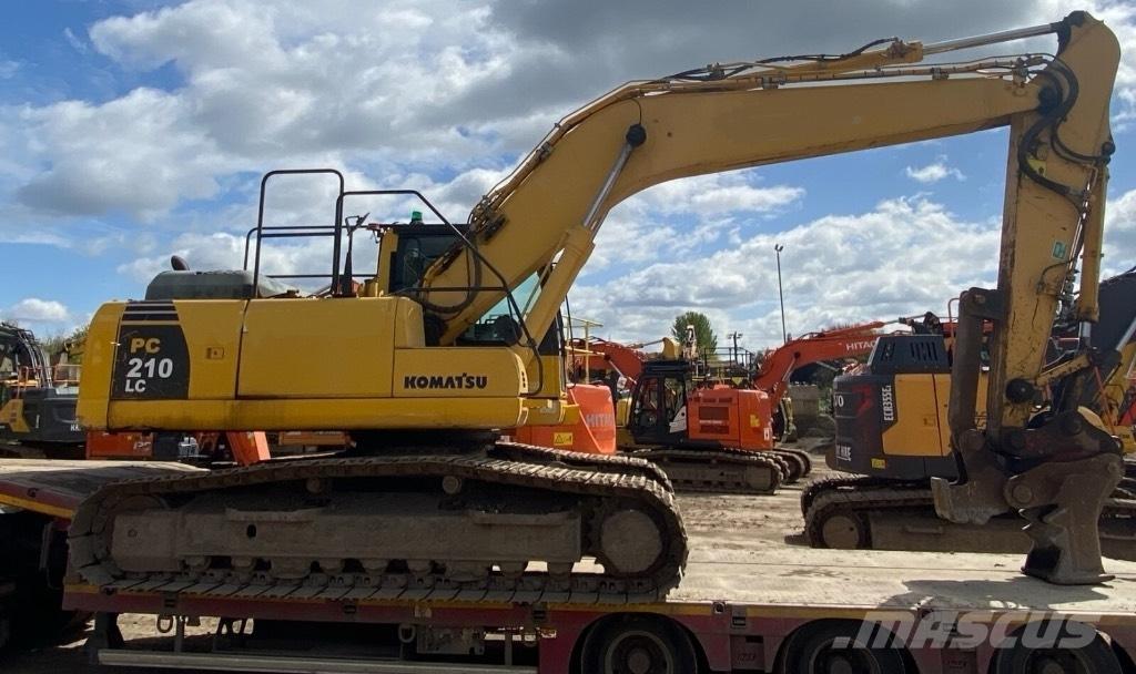 Komatsu PC 210 LC Escavadeiras de esteiras