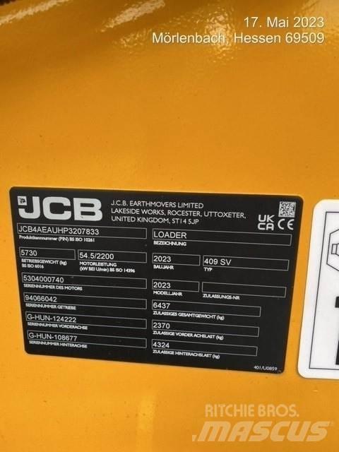 JCB 409 Carregadeiras de rodas