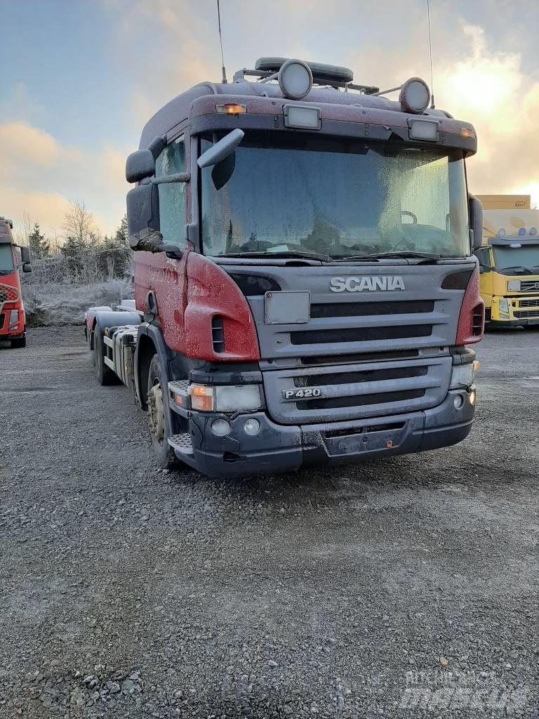 Scania P 420 Camiões porta-contentores