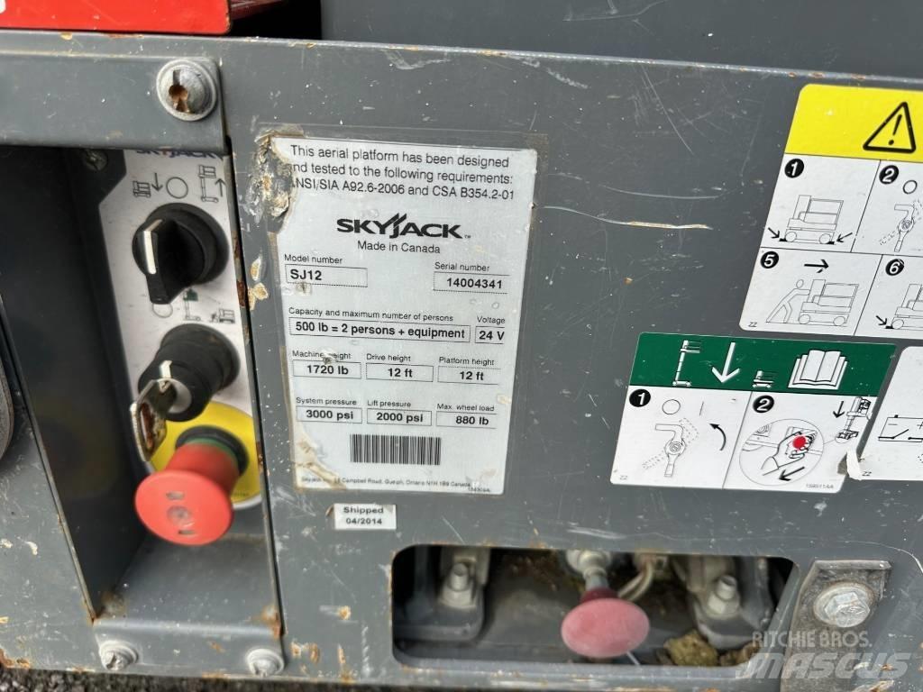 SkyJack SJ 12 Elevadores de tesoura