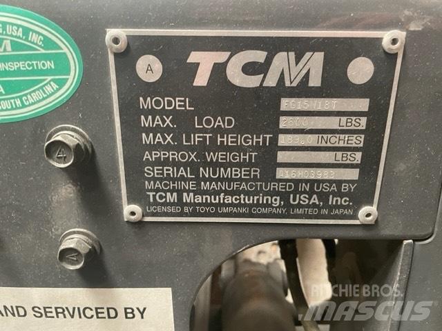 TCM FG15N18T Empilhadores todo-terreno