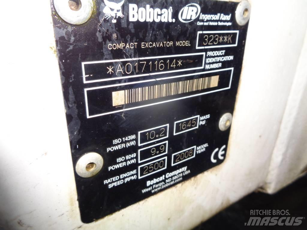 Bobcat 323 Miniescavadeiras