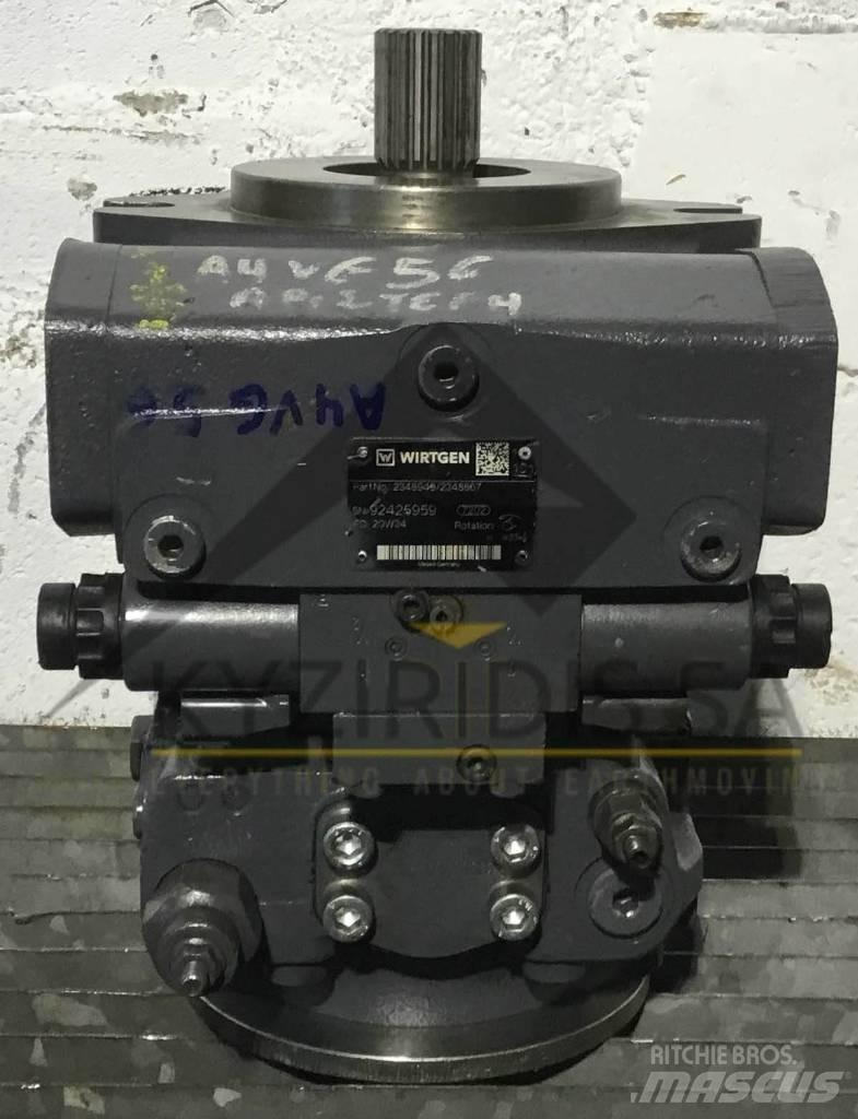 Wirtgen A4VG56 Hidráulica