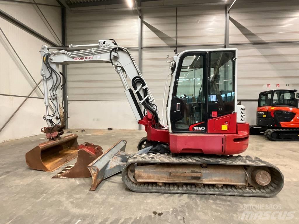 Takeuchi TB 280 FR Escavadoras Midi 7t - 12t