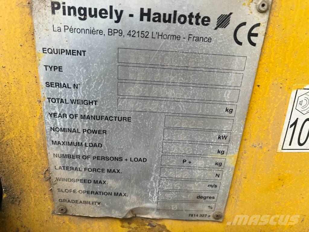Haulotte HA 16 PX NT Elevadores braços articulados