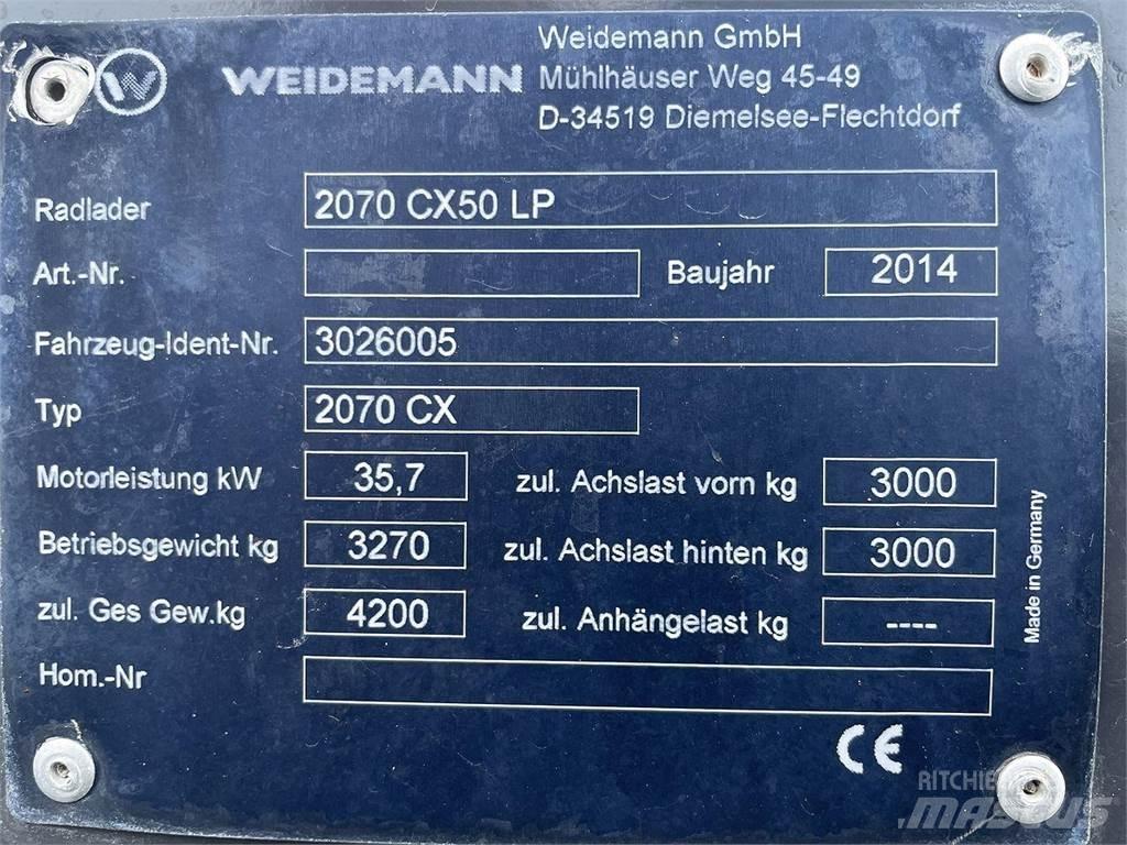 Weidemann 2070 Carregadora multifunções