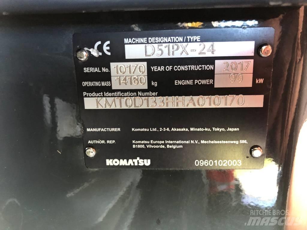 Komatsu D51PX-24 Dozers - Tratores rastos