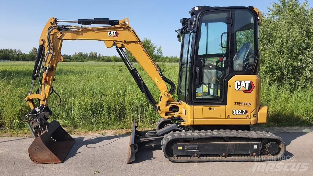 CAT 302.7 DCR 07A Miniescavadeiras