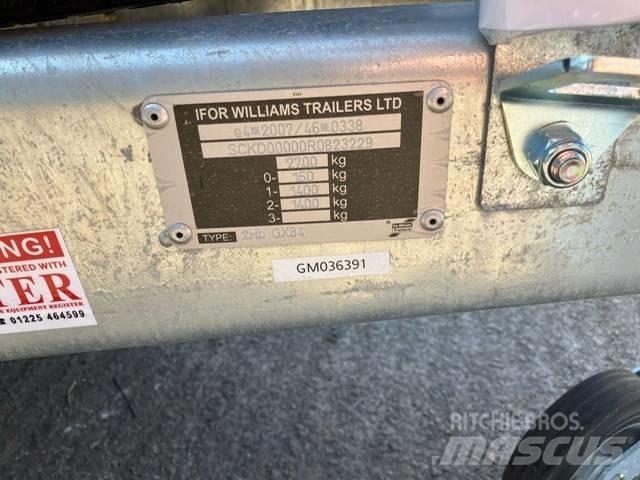 Ifor Williams GX 84 Reboques carga baixa