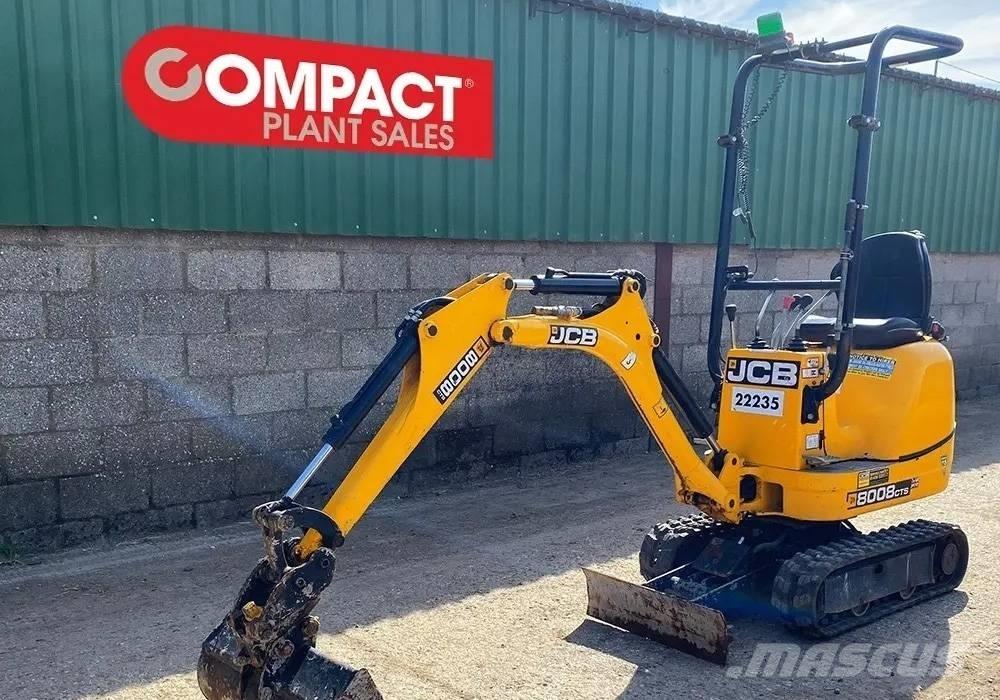 JCB 8008 Miniescavadeiras