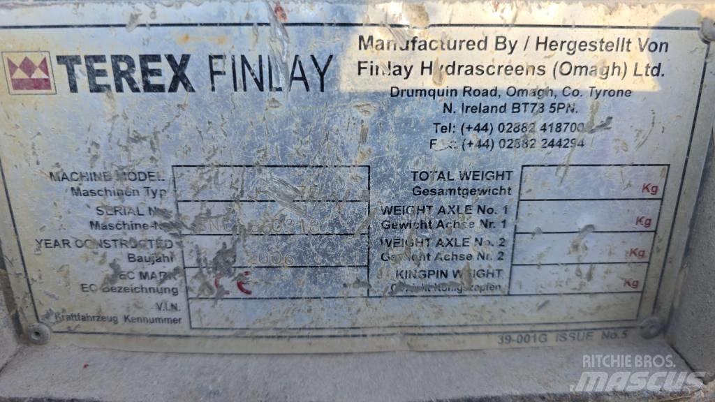 Terex Finlay J1175 Britadeiras