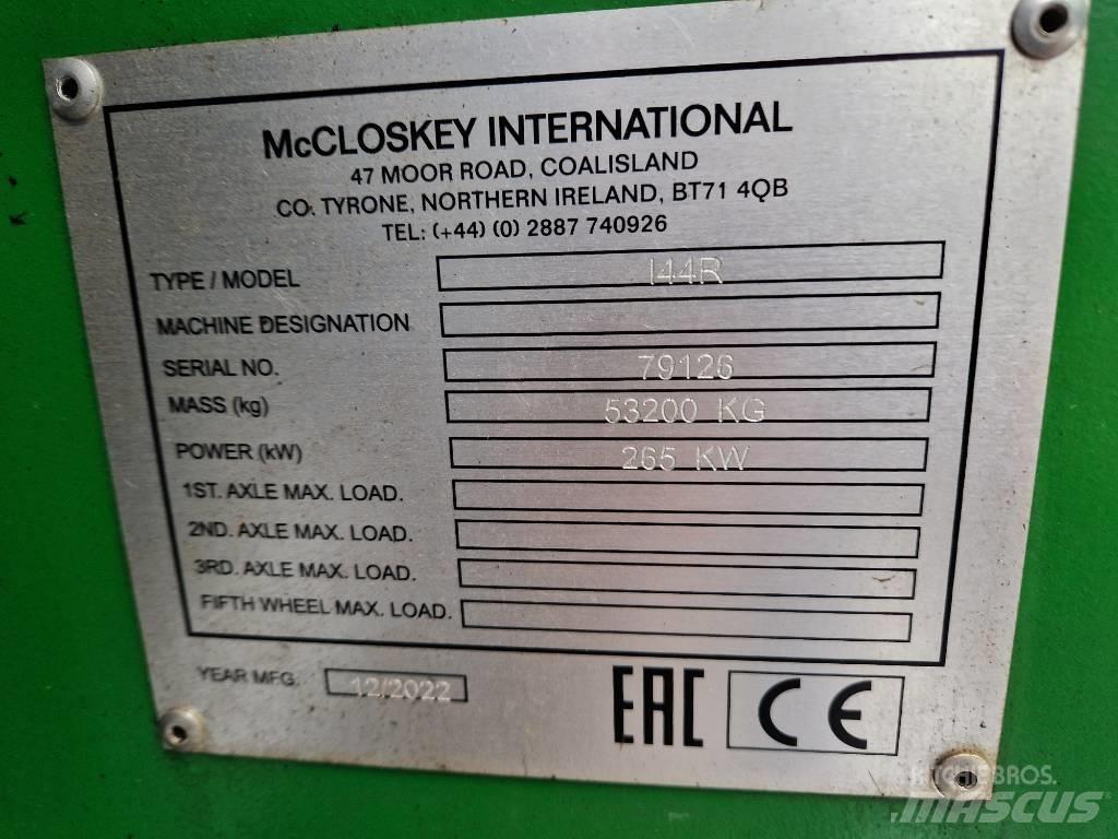 McCloskey I44RV3 Britadeiras