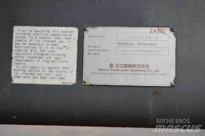 Hitachi ZX870 Miniescavadeiras